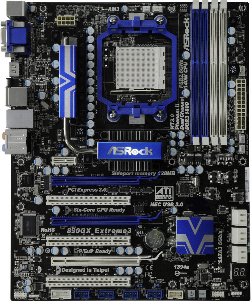 Asrock 890GX Extreme3 - Motherboard Specifications On MotherboardDB